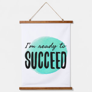 morning motivational and inspirational quotes hanging tapestry