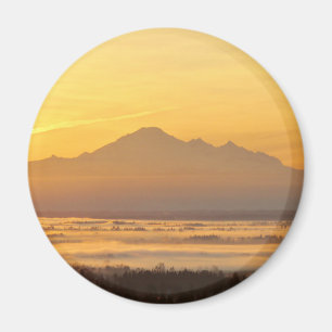 Morning Mountain Magic. Magnet