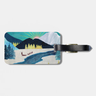 Morning Musher Luggage Tag