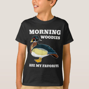 Morning My Favorite Duck Hunting Funny Hunter T-Shirt