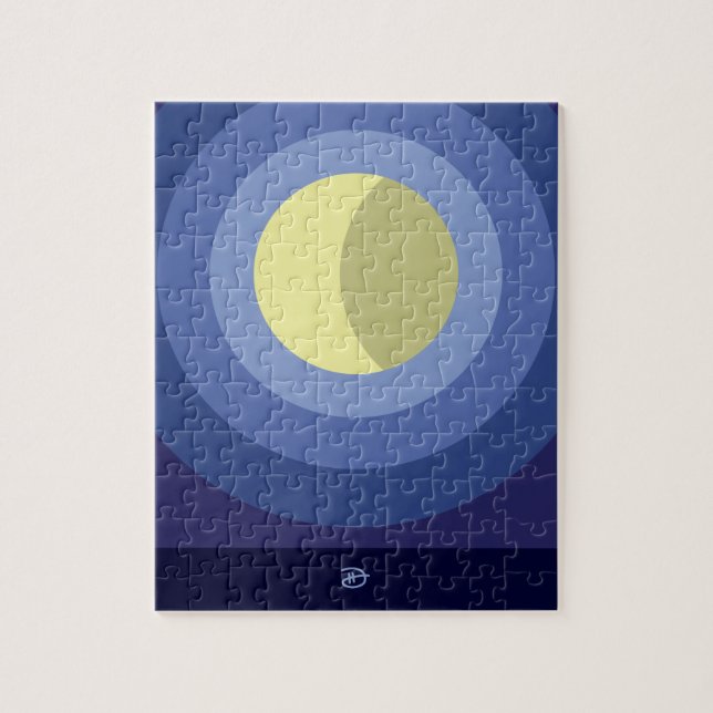 Morning, Noon and Night (Night) - Jigsaw Puzzle (Vertical)