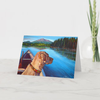 Morning on the Lake Card