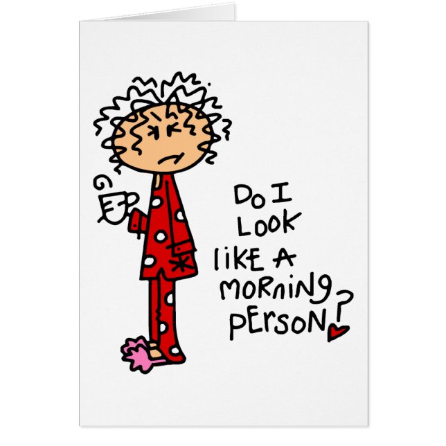 Morning Person? (Front)