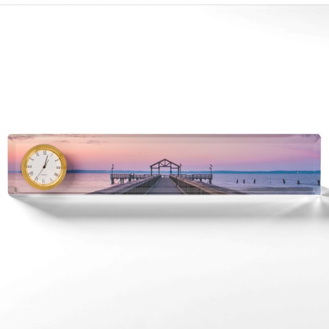 Morning Pier Nameplate (Front)