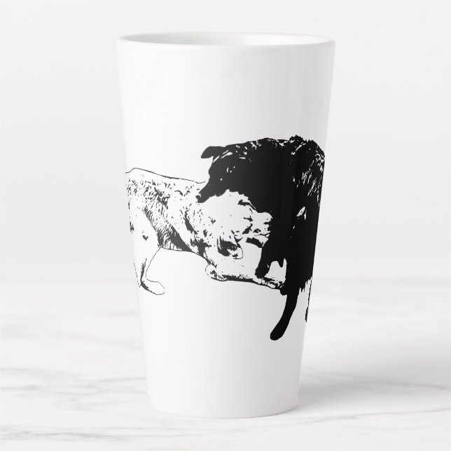 Morning Play, Bold Friends Mug (Front)