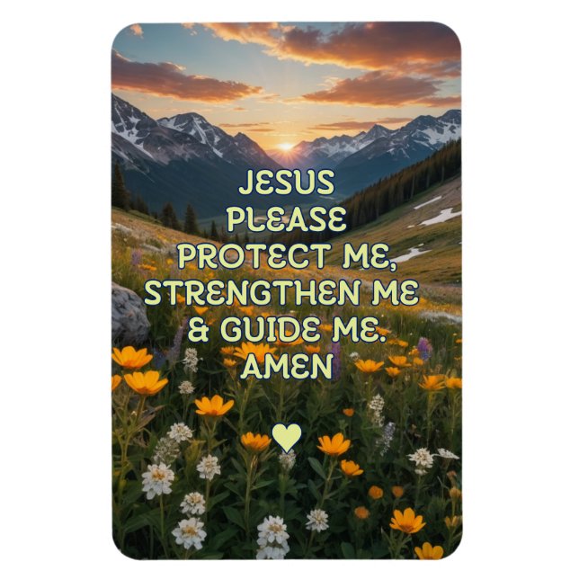 Morning Prayer  Magnet (Vertical)
