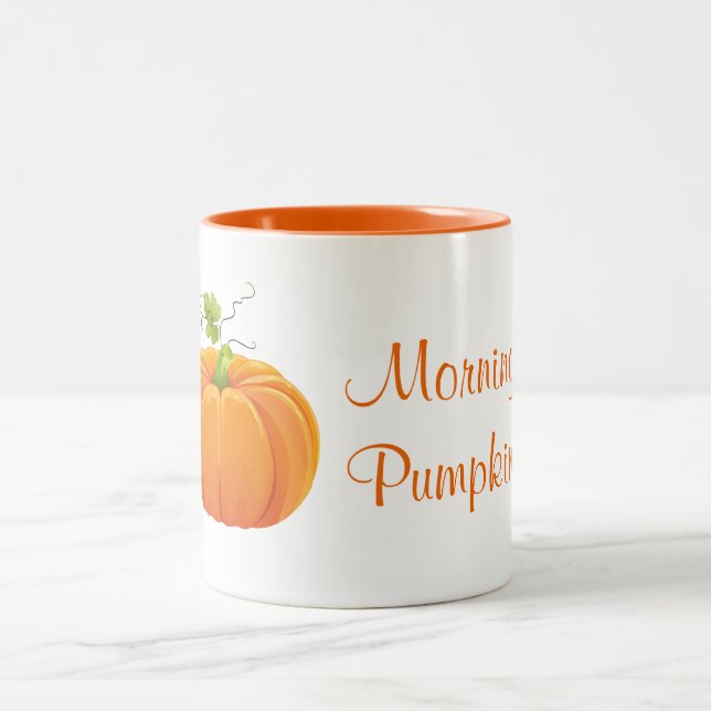 Morning Pumpkin Mug (Center)