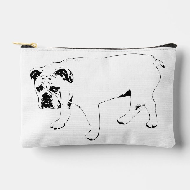 Morning Ready, Bulldog Organizer Accessory Pouch (Front)