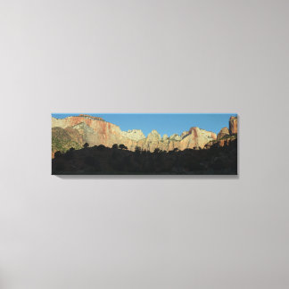 Morning Red Rocks at Zion National Park Canvas Print