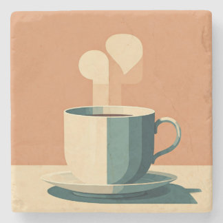 Morning Ritual Stone Coaster