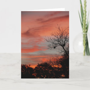 Morning Sky Card