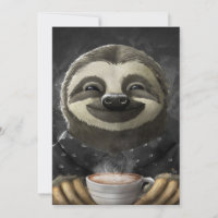 Morning Sloth Coffee Black