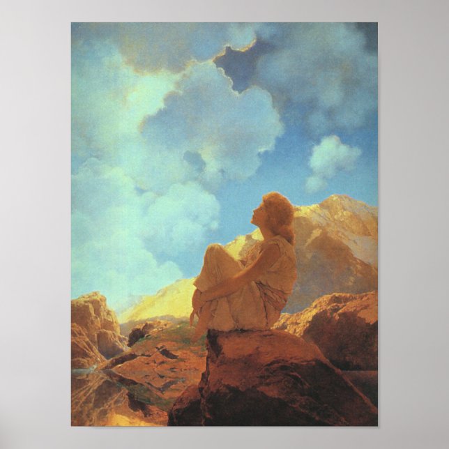 Morning (Spring), Maxfield Parrish Fine Art Poster (Front)