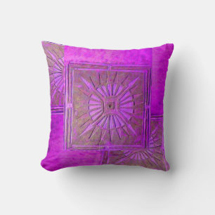 MORNING STAR ,Purple,Violet Cushion