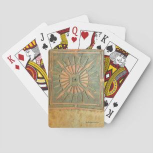 MORNING STAR Yellow Brown Green Playing Cards
