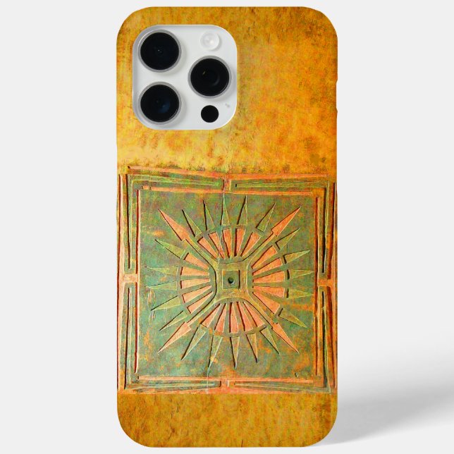 MORNING STAR ,Yellow,Brown,White Case-Mate iPhone Case (Back)