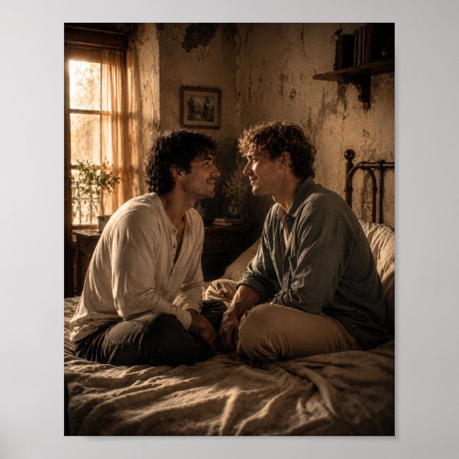 Morning Stillness | Gay Art Project Poster (Front)