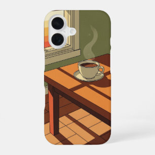 Morning Sun Coffee iPhone 16 Case