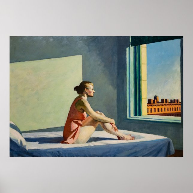 Morning Sun – Edward Hopper Art Print (Front)
