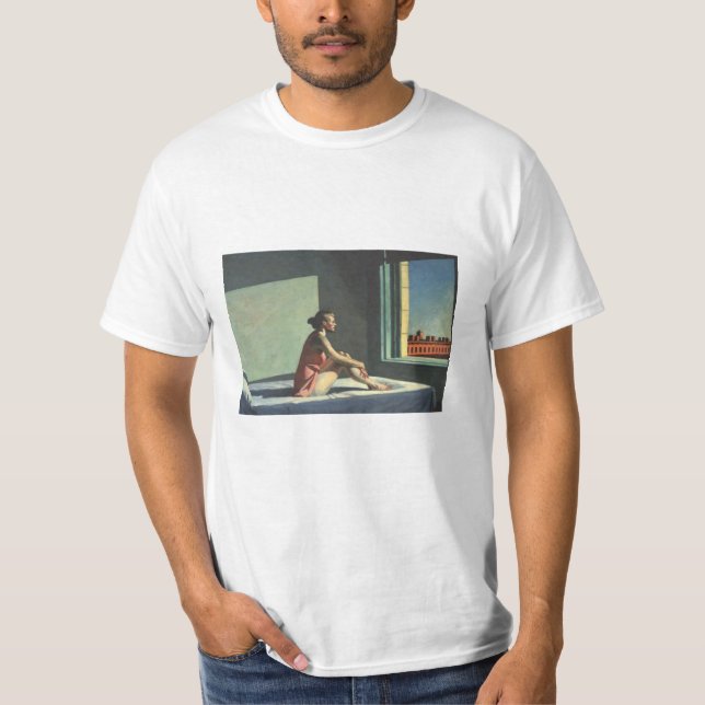Morning Sun - Edward Hopper T-Shirt (Front)