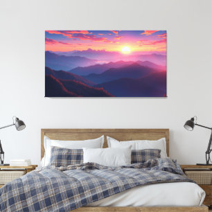 Morning Sunrise Canvas Print