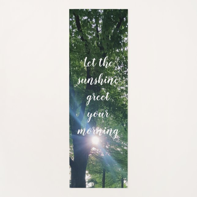 Morning Sunrise Yoga Mat (Front)