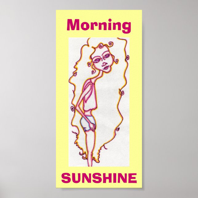 Morning Sunshine print (Front)