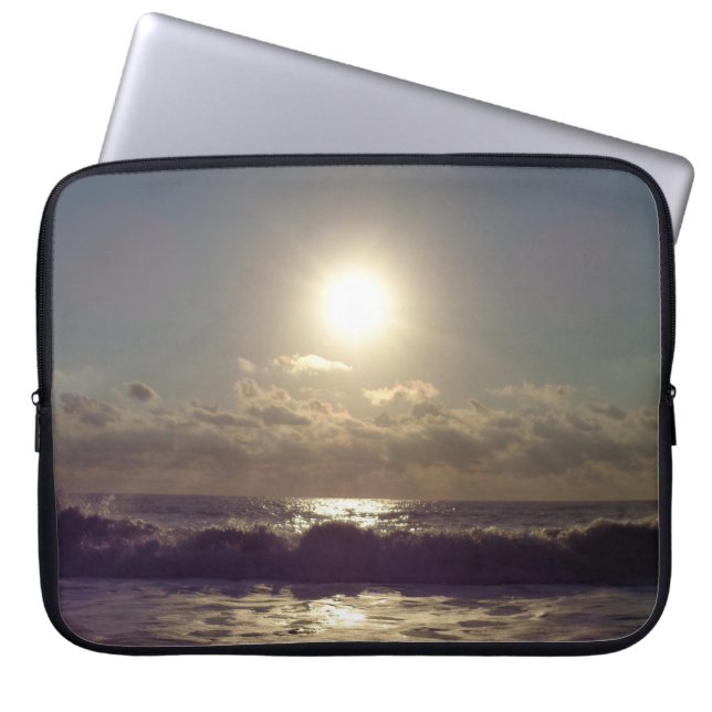 Morning Surf Laptop Sleeve (Front)