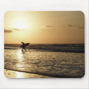 Morning Surfer Mouse Pad