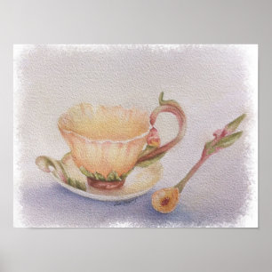 Morning Tea Time Poster