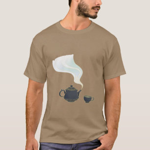 Morning Tea Vibes Tee – Cute Cup & Jug Design