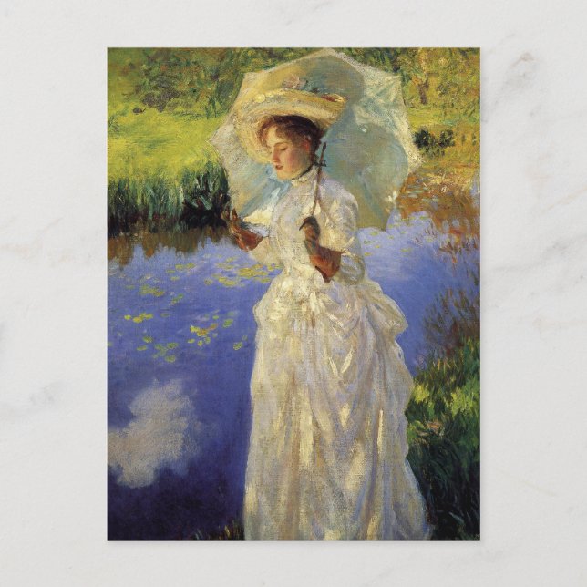 Morning Walk by John Singer Sargent Postcard (Front)