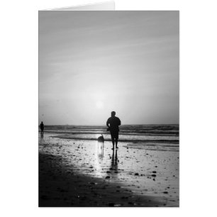 Morning Walk Grayscale