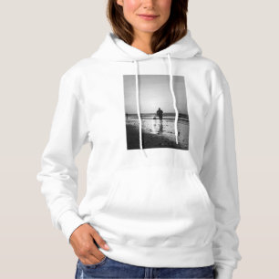 Morning Walk Grayscale Hoodie