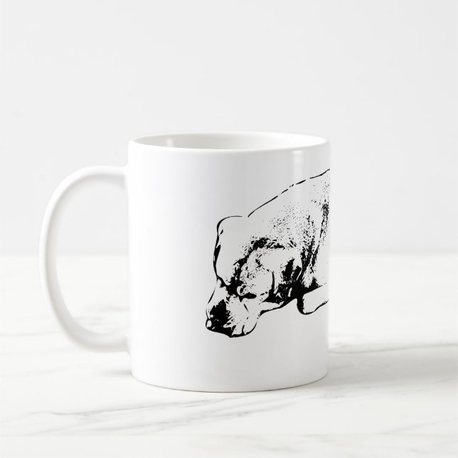 Morning Watch, Easy Heart Coffee Mug (Left)