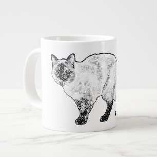 Morning Whiskers, Curiosity Cat Mug