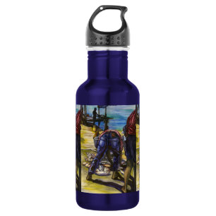 Morning's Catch, Harbour Island, Bahamas 532 Ml Water Bottle