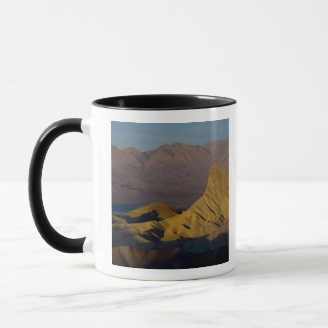 Mornings first light on  Zabriskie Point and 3 Mug (Left)
