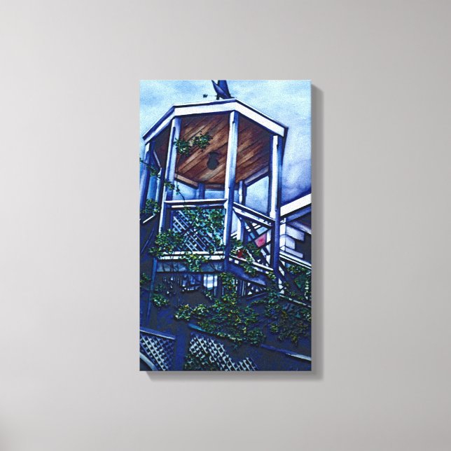 Morning's Light, Harbour Island Canvas Print (Front)