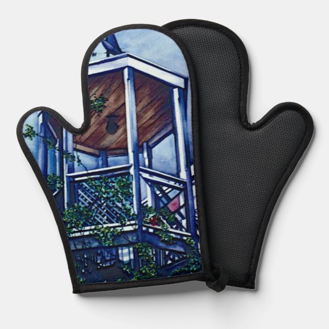 Morning's Light, Harbour Island Oven Mitt (Front/Back)
