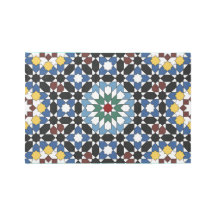 Moroccan Andalusian Geometric Indoor Rug