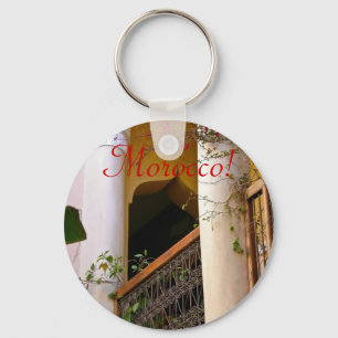 moroccan architecture key ring