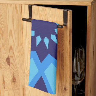 Moroccan Blue Pattern Kitchen Towel