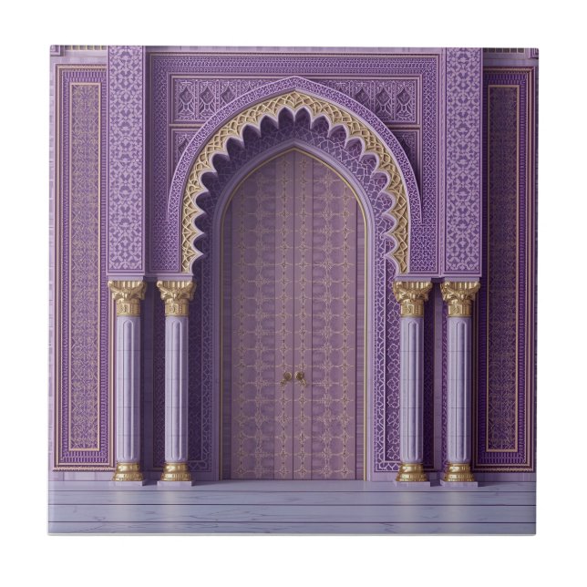 Moroccan Ceramic Tile – Decorative Home Décor  (Front)