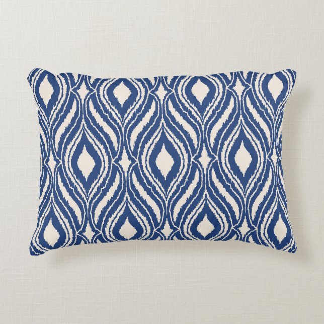 Moroccan damask, abstract seamless pattern. decorative cushion (Front)