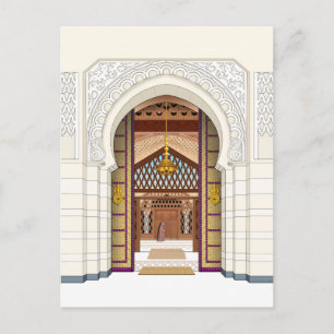 Moroccan Doorsc Postcard