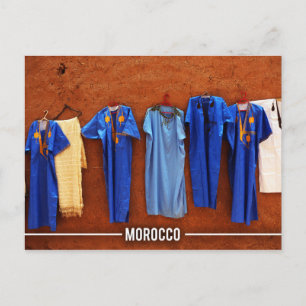 Moroccan Dress Postcard