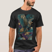 Moroccan eagle Zellige t-shirt