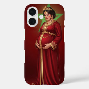 Moroccan Expecting Mother Personalised Phone Case 