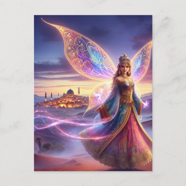 Moroccan Fairy Postcard (Front)